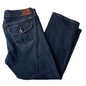 Lucky Brand Sweet’N Crop Flap Pockets Denim Capri - Women’s 10